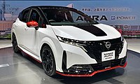 Note Aura Nismo front view