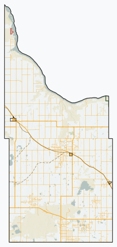 Rural Municipality of Riverside No. 168 is located in Riverside No. 168