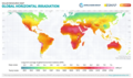 Image 40Global map of horizontal irradiation (from Solar energy)