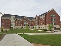 Photograph of Building 7 (formerly 14) in Heritage Halls.