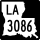 Louisiana Highway 3086 marker