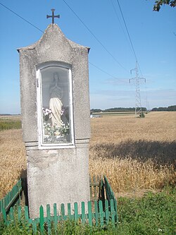 Wayside shrine in Połchowo