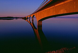 The bridge to Seskarö, Sweden