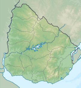 Sierra de las Ánimas is located in Uruguay