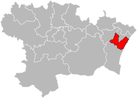 Situation of the canton of Narbonne-2 in the department of Aude