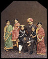 Maharaja Chamaraja Wadiyar X with his children