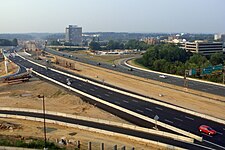 I-495 construction as of July 2011