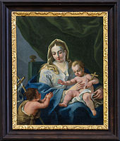 Mary with Jesus and John, 1745