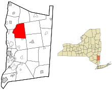 Location of Clinton, New York