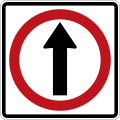 R-3 Straight ahead only