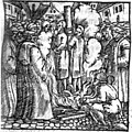 The burning of van Essen and Vos