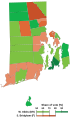 Results for the 1821 Rhode Island gubernatorial election.