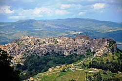 Panorama of Calascibetta