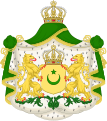 Coat of arms of the Pontianak Sultanate (1945–1950)