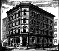 Detroit Savings Bank, 1878, NE corner of Griswold and Larned