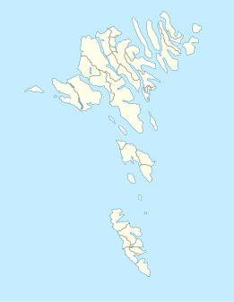 Location of Team Klaksvík