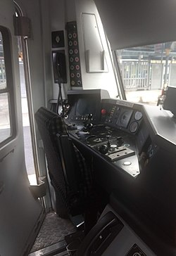 The Drivers Cabin of a 29000 Class unit