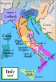 Sicily (at bottom)
