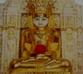 Padmaprabha image in the Jain temple