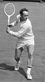 Rod Laver, men's singles in 1962 and 1969.