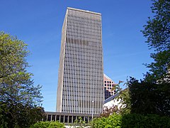 Xerox Tower in Rochester, New York, served as headquarters from 1968 to 1969.