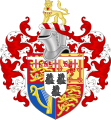 Coat of arms of Alexander Windsor, Earl of Ulster, eldest son of the Duke, & heir to the Dukedom of Gloucester