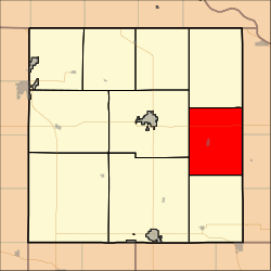 Location in Brown County