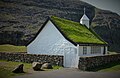 The church of Saksun in north Streymoy