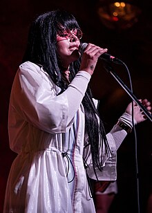 Forsberg performing in 2016