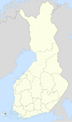 Location of Sund in Finland