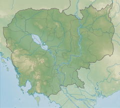 Map showing the location of Kirirom National Park