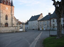 The centre of Sévigny-Waleppe