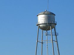 Water tower in Garrison
