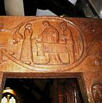 The sacrament of Holy Unction on the Woodchurch Rood Screen