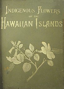 Indigenous Flowers of the Hawaiian Islands, Mrs. Frances Sinclair, cover