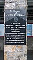 Plaque in honour of John F. Cryan, Castlerea