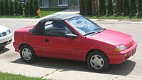 1989–1991 Pontiac Firefly convertible (Canada)