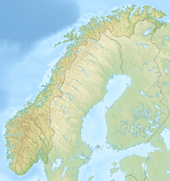 Vermafossen is located in Norway