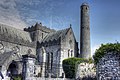 St. Canice's Cathedral, with ninth-century round tower. Only the tower dates from the pre-Norman period