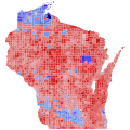 2012 Wisconsin gubernatorial recall election by precinct