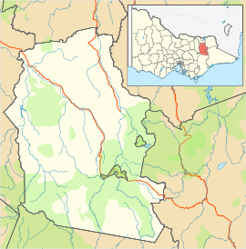 Ovens is located in Alpine Shire