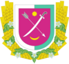 Coat of arms of Mena Raion
