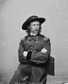 Image 36George Armstrong Custer led U.S. troops against Native Americans in western Kansas. (from History of Kansas)