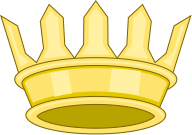 A depiction of a camp crown