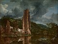 Landscape with the Ruins of the Castle of Egmond by Jacob van Ruisdael, at view in Art Institute of Chicago
