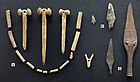 Daggers, arrowheads and bone artefacts