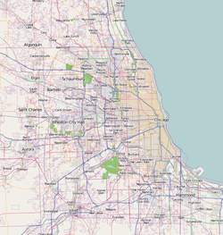 Villa District is located in Chicago metropolitan area