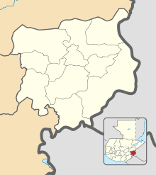 CIQ is located in Chiquimula Department