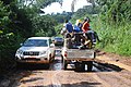 Transport in Kumba in the rainy season