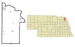 Location of Maskell, Nebraska